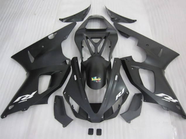 Online Negro Mate Blanco Calcomanía Carenado Moto Yamaha YZF R1 2000-2001