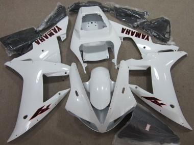 Online Blanco Carenado Moto Yamaha YZF R1 2002-2003