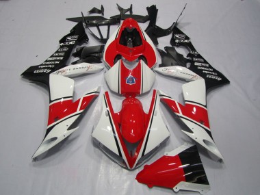 Online Blanco Rojo Negro Carenados Moto Yamaha YZF R1 2004-2006