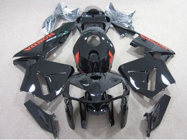 Online Negro Rojo Carenado Moto Honda CBR600RR 2005-2006