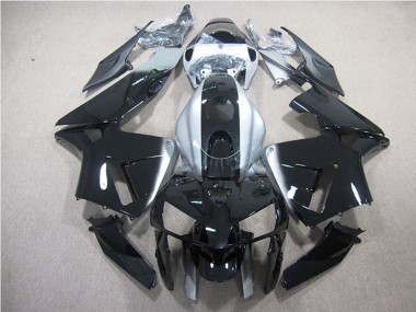 Online Plata Negro Brillante Carenados Moto Honda CBR600RR 2007-2008