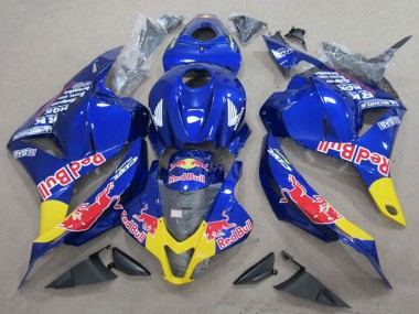 Online Azul Amarillo Rojo Bull Carenado Moto Honda CBR600RR 2009-2012