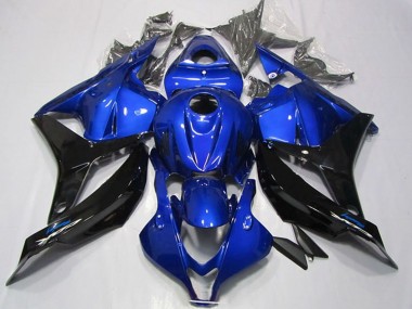 Online Azul Negro Brillante Carenado Moto Honda CBR600RR 2009-2012