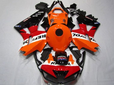 Online Naranja Blanco Rojo Negro Brillante Repsol Kits Carenado Moto Honda CBR600RR 2013-2023