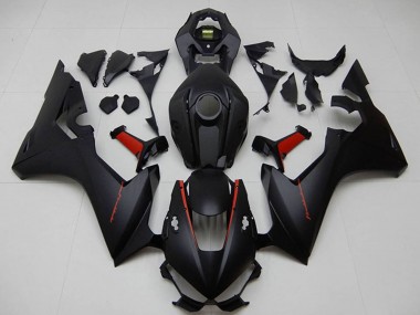 Online Negro Mate Rojo Carenados Moto Honda CBR1000RR 2017-2023
