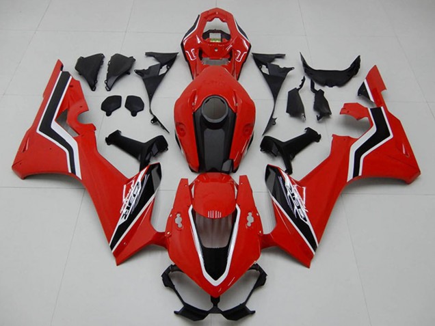 Online Rojo Negro Blanco Carenados Moto Honda CBR1000RR 2017-2023
