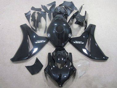 Online Negro Brillante Carenados Moto Honda CBR1000RR 2008-2011