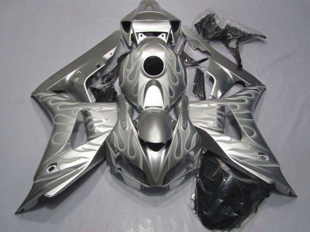 Online Plata Blanco Llama Carenado Moto Honda CBR1000RR 2006-2007