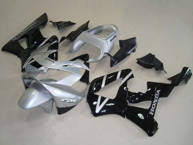 Online Plata Negro Brillante Carenado Moto Honda CBR900RR 929 2000-2001