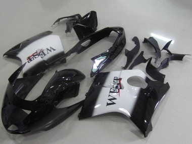 Online Negro Brillante Blanco West Carenado Moto ABS Honda CBR1100XX Blackbird 1996-2007