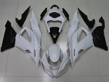 Online Blanco Negro 636 Carenado Moto Kawasaki ZX6R 2013-2018
