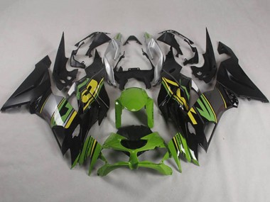 Online Verde Amarillo Plata Negro Mate Carenado Moto Kawasaki ZX6R 2019-2022