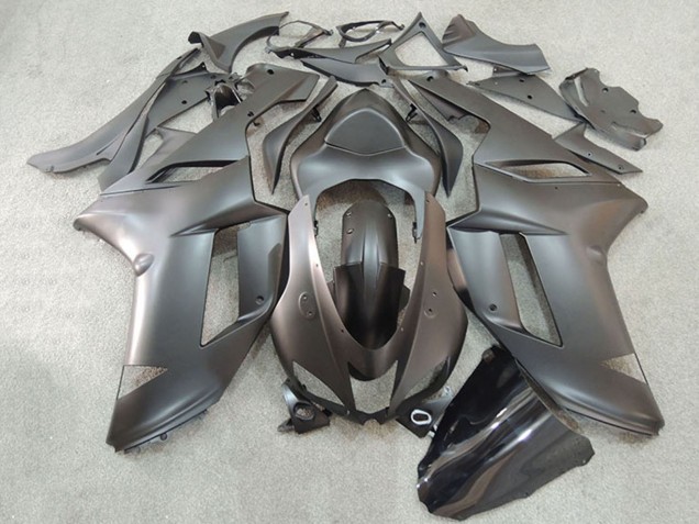 Online Negro Carenados Moto Kawasaki ZX6R 2007-2008