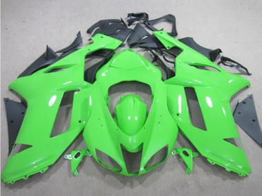 Online Verde Carenado Moto Kawasaki ZX6R 2007-2008