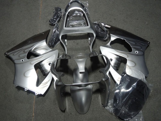 Online Plata Gris Llama Carenado Moto Kawasaki ZX6R 2000-2002