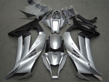 Online Plata Negro Mate Carenado Moto Kawasaki ZX10R 2011-2015