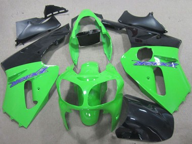 Online Verde Negro Mate Azul Carenado Moto Kawasaki ZX12R 2000-2001