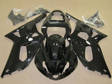 Online Negro Brillante Carenado Moto Suzuki GSXR 600 2001-2003