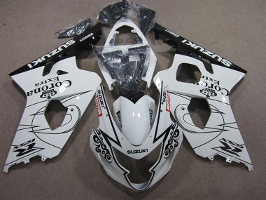 Online Blanco Negro Corona Extra Motul Carenado Moto Suzuki GSXR 600 2004-2005