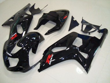 Online Negro Brillante Carenado Moto Suzuki GSXR 750 2001-2003