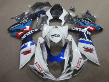 Online Blanco Azul Motul Carenado Moto Suzuki GSXR 750 2011-2024