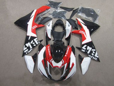 Online Negro Rojo Carenado Moto Suzuki GSXR 750 2011-2024