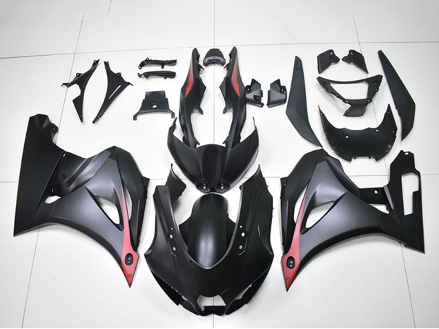 Online Negro Mate Rojo Carenado Moto Suzuki GSXR 1000 2017-2024