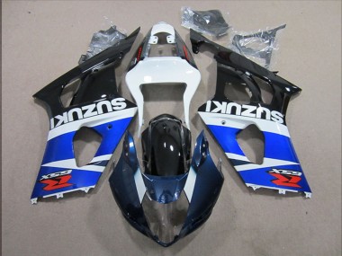 Online Blanco Azul Negro Rojo Carenados Moto Suzuki GSXR 1000 2003-2004