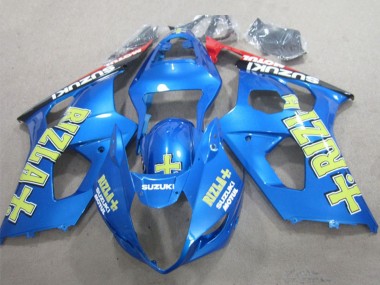Online Azul Amarillo Negro Rizla Carenado Moto Suzuki GSXR 1000 2003-2004