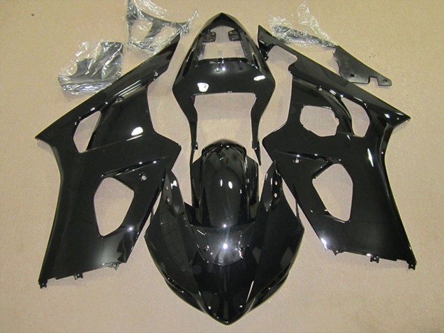 Online Negro Brillante Carenado Moto ABS Suzuki GSXR 1000 2003-2004