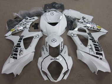 Online Blanco Negro Jordan Carenado Moto Suzuki GSXR 1000 2007-2008