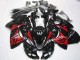 Online Negro Brillante Rojo Carenados Moto Suzuki GSXR 1300 Hayabusa 2008-2020