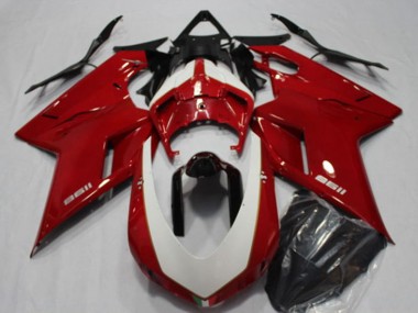 Online Rojo Carenado Moto Ducati 1198 2007-2014