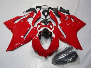 Online Rojo Kits Carenado Moto Ducati 1199 2011-2014
