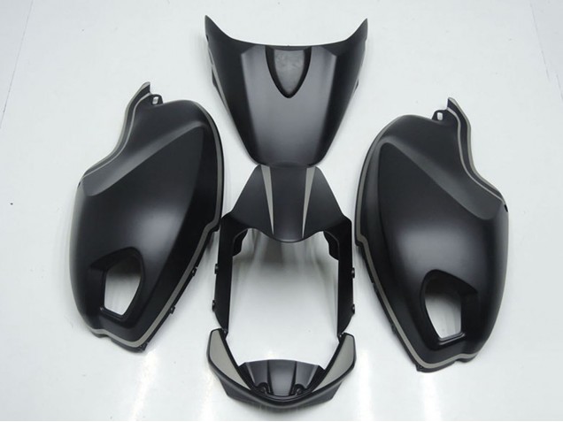Online Negro Mate Carenado Moto Ducati Monster 696 2008-2012