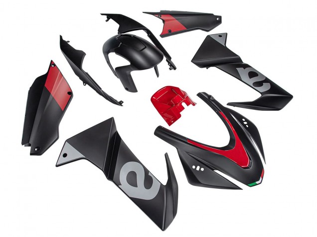 Online Negro Rojo Carenado Moto Aprilia RS660 2020-2024