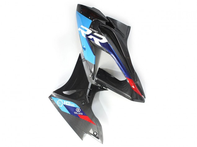 Online Azul Rojo FibraCarbono Carenado Moto BMW S1000RR 2015-2016