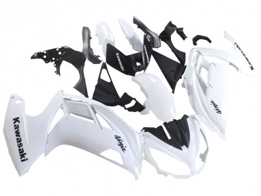 Online Blanco Negro Carenado Moto Kawasaki EX650 2012-2016
