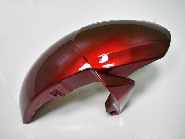 Online Rojo Negro Brillante Carenado Moto Kawasaki EX650 2012-2016