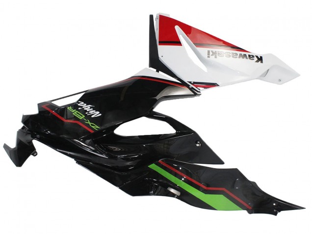 Online Verde Negro Brillante Blanco Rojo Carenado Moto Kawasaki ZX6R 2019-2022