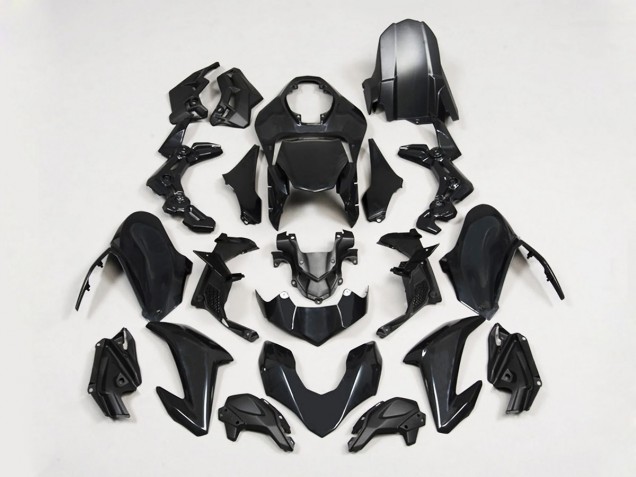 Online Negro Mate Carenado Moto Kawasaki Z900 2017-2019