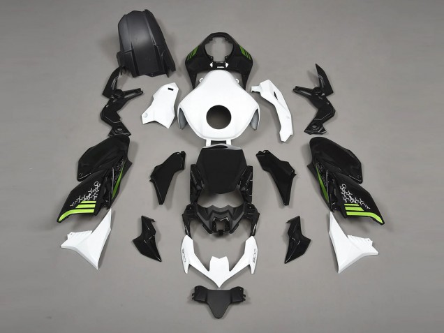 Online Negro Blanco Carenado Moto Kawasaki Z900 2020-2024