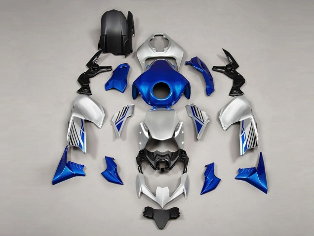 Online Azul Plata Carenado Moto Kawasaki Z900 2020-2024
