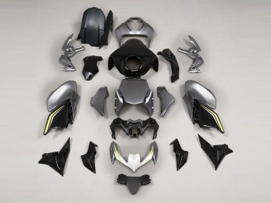 Online Gris Negro Carenado Moto Kawasaki Z900 2020-2024