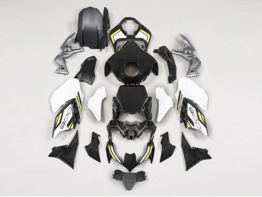 Online Negro Blanco Amarillo Carenado Moto Kawasaki Z900 2020-2024