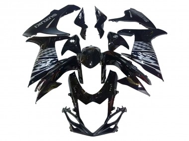 Online Negro Brillante Plata Carenado Moto Suzuki GSXR 600/750 2011-2024