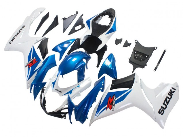 Online Azul Blanco Carenado Moto Suzuki GSXR 600/750 2011-2024
