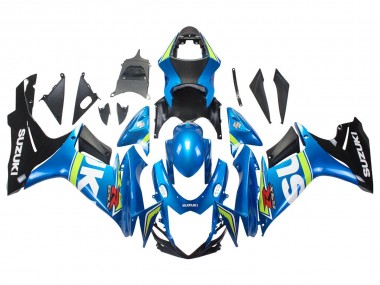 Online Azul Blanco Verde Negro Carenado Moto Suzuki GSXR 600/750 2011-2024