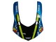 Online Azul Verde Negro Tiburón Carenado Moto Yamaha YZF R1 2015-2019