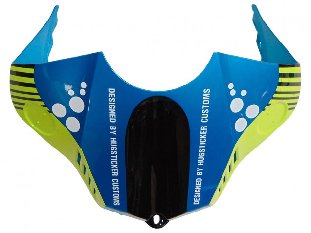 Online Azul Verde Negro Tiburón Carenado Moto Yamaha YZF R1 2015-2019